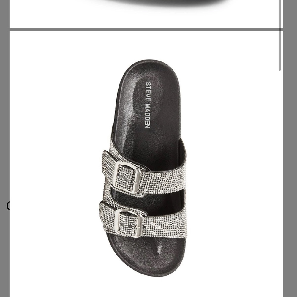 Steve Madden Rhinestones Slides - image 2